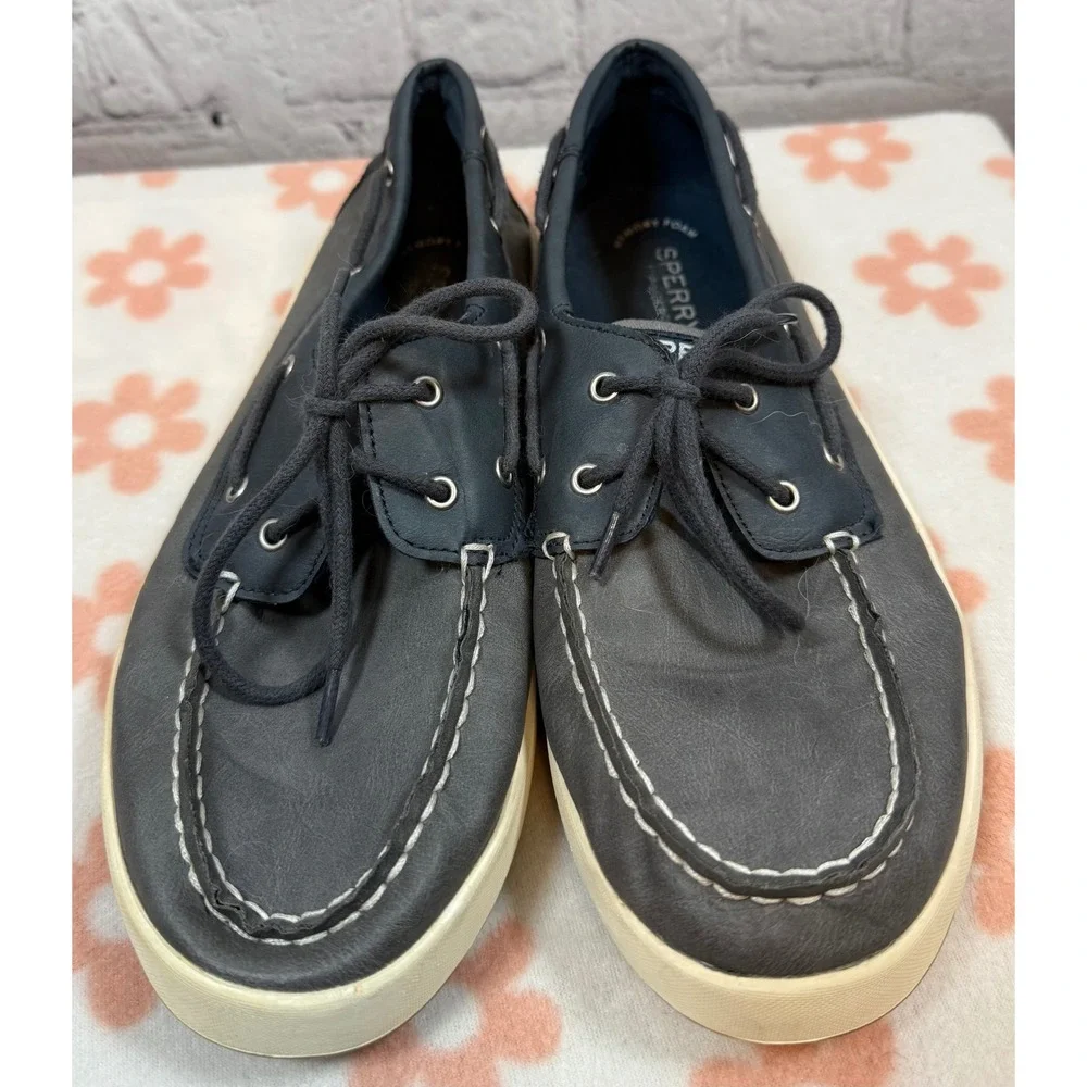 Sperry Boat Shoes‎ Leather Casual Comfort Loafers Deck Shoes Blue Mens 7